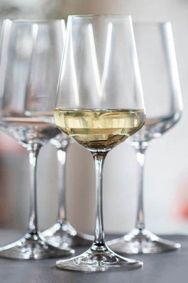 Dartington Crystal Cheers White Wine Glass- Set of 4 - The Wishing Chair