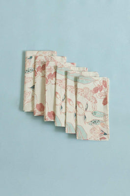 Fluer Napkins - Set of 6 - The Wishing Chair