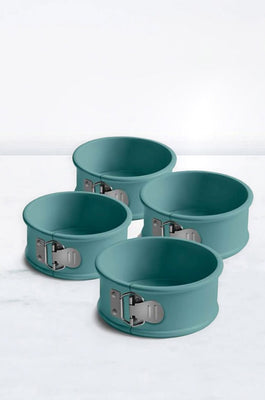 Jamie Oliver Mini Springform Cake Tin- Set of 4 - Atlantic Green - The Wishing Chair