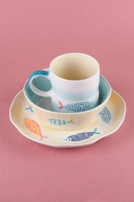 Lets Swim Breakfast- Set of 3 - The Wishing Chair