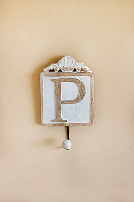 Letter Wall Hook / P - The Wishing Chair