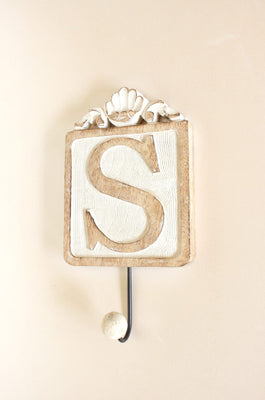 Letter Wall Hook / S - The Wishing Chair