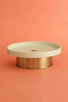 Plum Dandy Cakestand With Metallic Removable Stand - The Wishing Chair