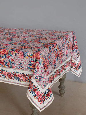 Poppy Petals Table Cover - 6 Seater - The Wishing Chair
