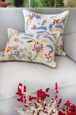 Rava Embroidered Cushion Cover - The Wishing Chair