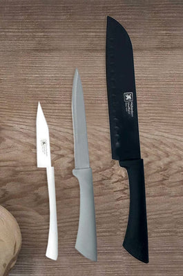 Richardson Sheffield Love Colour Mono Stainless Steel Kitchen Knives- Set of 3 - The Wishing Chair
