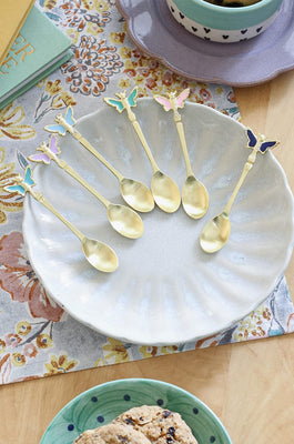 Simple Pleasures Dessert Spoons Set of 6 - The Wishing Chair