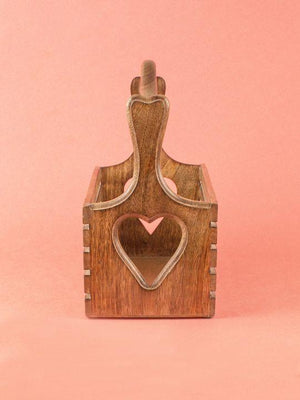 Heart Handle Basket