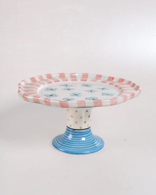 Masquerade Ceramic Cake stand