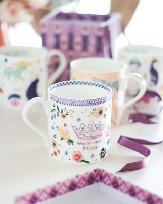 Mugs World's Best Mom Fine China Mug - World's Best Mom Fine China Mug - The Wishing Chair