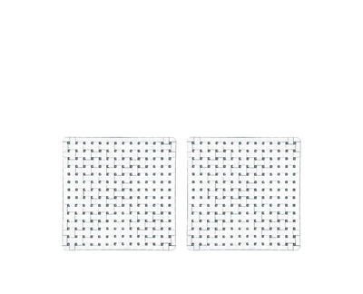 Nachtmann Square Plate 21 Cm Set '2
