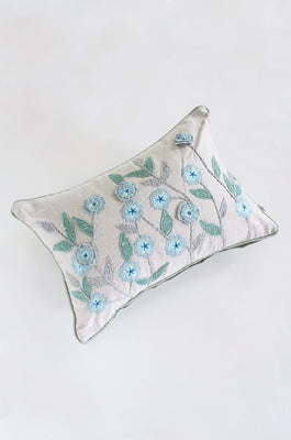 Soft furnishings Sweet Stems Embroidered Cushion Cover