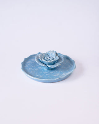 Speckled Serenity Ceramic Incense Holder