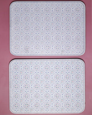 Table linen & Accessories Tile Garden Wooden Placemat - Set of 2 - Tile Garden Wooden Placemat - Set of 2 - The Wishing Chair