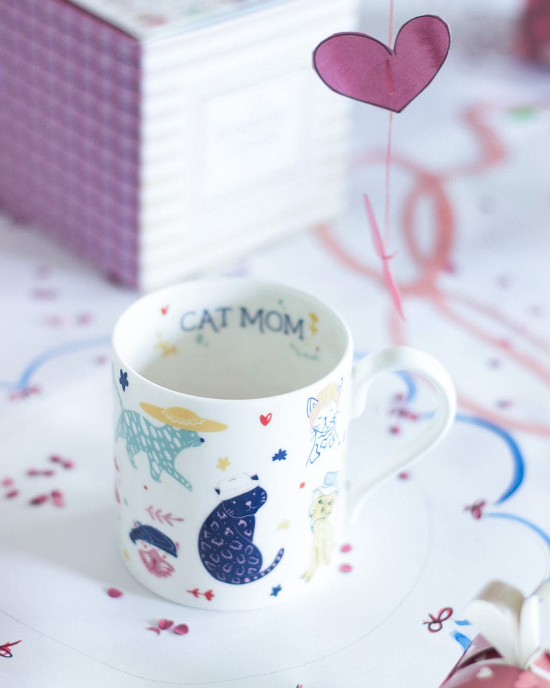 Coffee Cups Mum China Mug Buy Purrfect Mom Fine China Mug Online