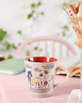 Tea cups & coffee mugs Zebra Bloom Ceramic Mug