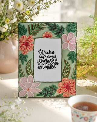 Tropical Paradise Beaded Photoframe - Tropical Paradise Beaded Photoframe - The Wishing Chair  - Tropical Paradise Beaded Photoframe - The Wishing Chair