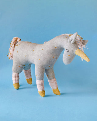 Unicorns Are Real Knitted Cotton Toy - Unicorns Are Real Knitted Cotton Toy - The Wishing Chair