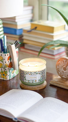 Wanderlust Soy Wax Jar Candle - Wanderlust Soy Wax Jar Candle - The Wishing Chair