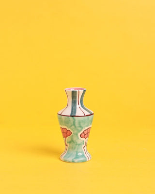 Zeha Handpainted Ceramic Bud Vase - Zeha Handpainted Ceramic Bud Vase - The Wishing Chair