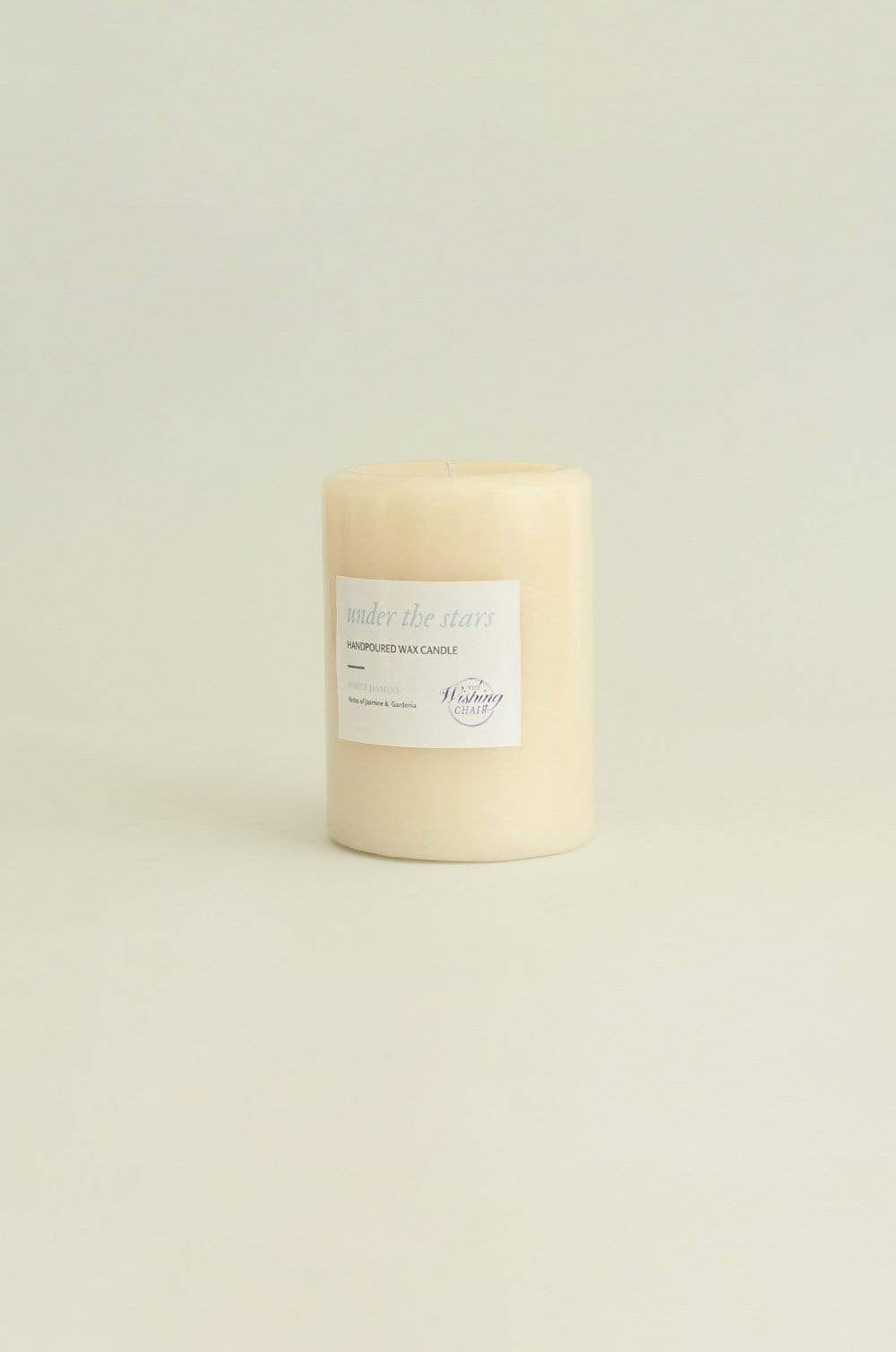 Handpoured Ribbed Pillar Candle