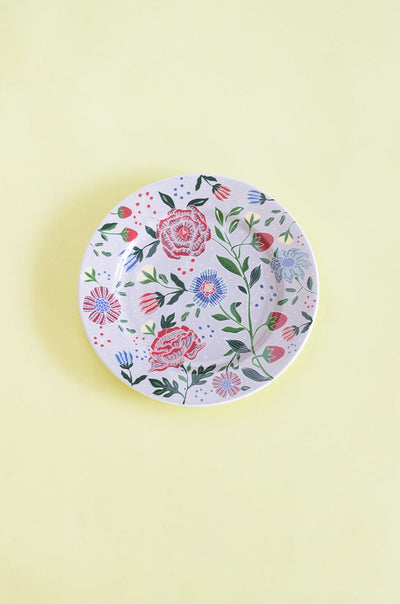 Mugs Midsummer Fine China Ceramic Side Plates - Set of 4