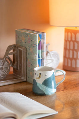 Mugs Wilderness Handpainted Ceramic Mug - Wilderness Handpainted Ceramic Mug - The Wishing Chair
