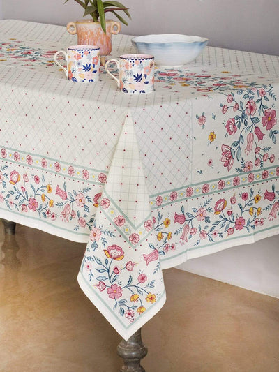 Raindrops And Roses Table Cover