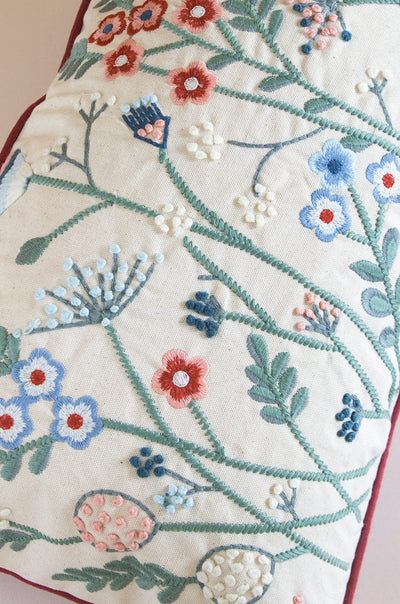 Shai Embroidered Cushion Cover