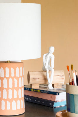The Thinking Man Wooden Décorative Accent - The Thinking Man Wooden Décorative Accent - The Wishing Chair  - The Thinking Man Wooden Décorative Accent - The Wishing Chair