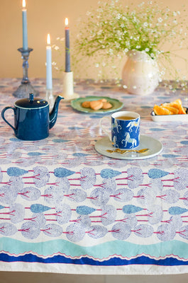 Topiary Garden Table Cloth - 4 seater - Topiary Garden Table Cloth - 4 seater - The Wishing Chair