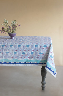 Topiary Garden Table Cloth - 8 seater - Topiary Garden Table Cloth - 8 seater - The Wishing Chair