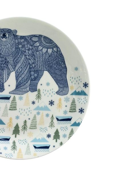 Wall Decor Animal Illustrative  Series Wall Plate - Bear