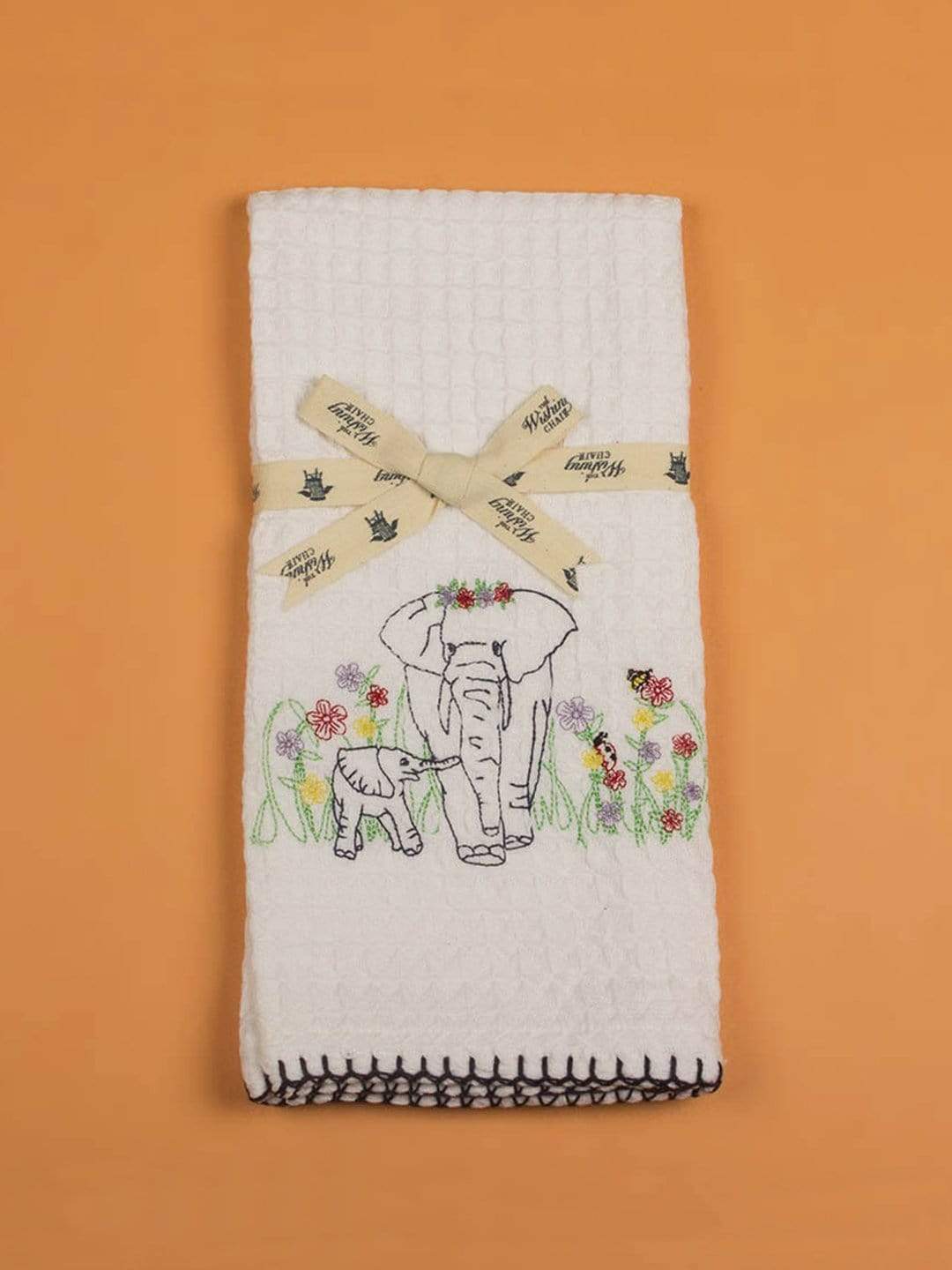 Ellie Waffle Hand Towel