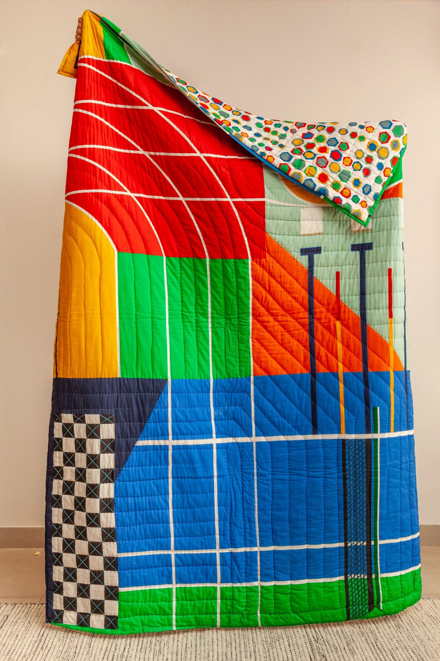Zookeeper Ravi, The Race Car Driver Quilt