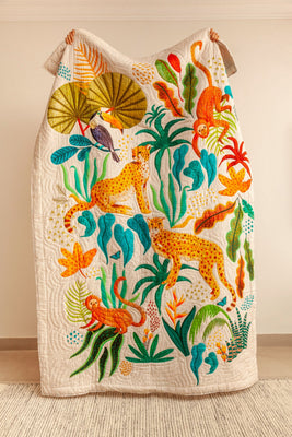 Zookeeper The Forest is my Playground Quilt - Zookeeper The Forest is my Playground Quilt - The Wishing Chair