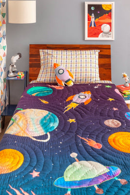Zookeeper Tim, The Traveller Quilt - Zookeeper Tim, The Traveller Quilt - The Wishing Chair  - Zookeeper Tim, The Traveller Quilt - The Wishing Chair