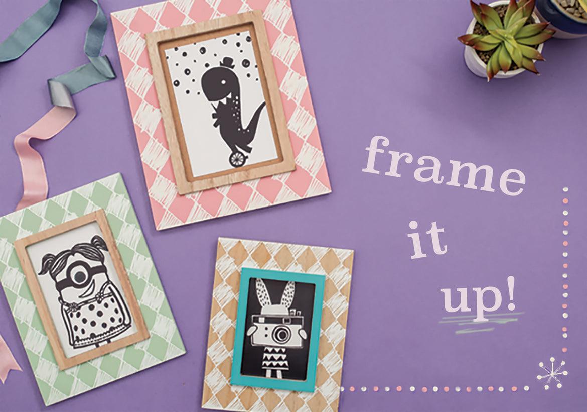 Cotton Candy Photo Frames: A Sweet Treat - The Wishing Chair
