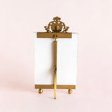 Emblem Metal Brass Photo Frame - 4 X 6 inch