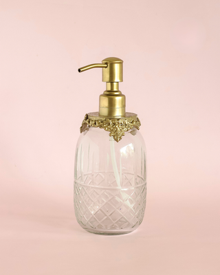 Hearth Brass & Glass Dispenser