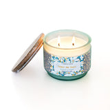  4 Dia x 3.25H Inch / Blue / Jar Candle Under th Stars Soy Wax Jar Candle - Under the Stars Soy Wax Jar Candle - The Wishing Chair  - Under the Stars Soy Wax Jar Candle - The Wishing Chair 