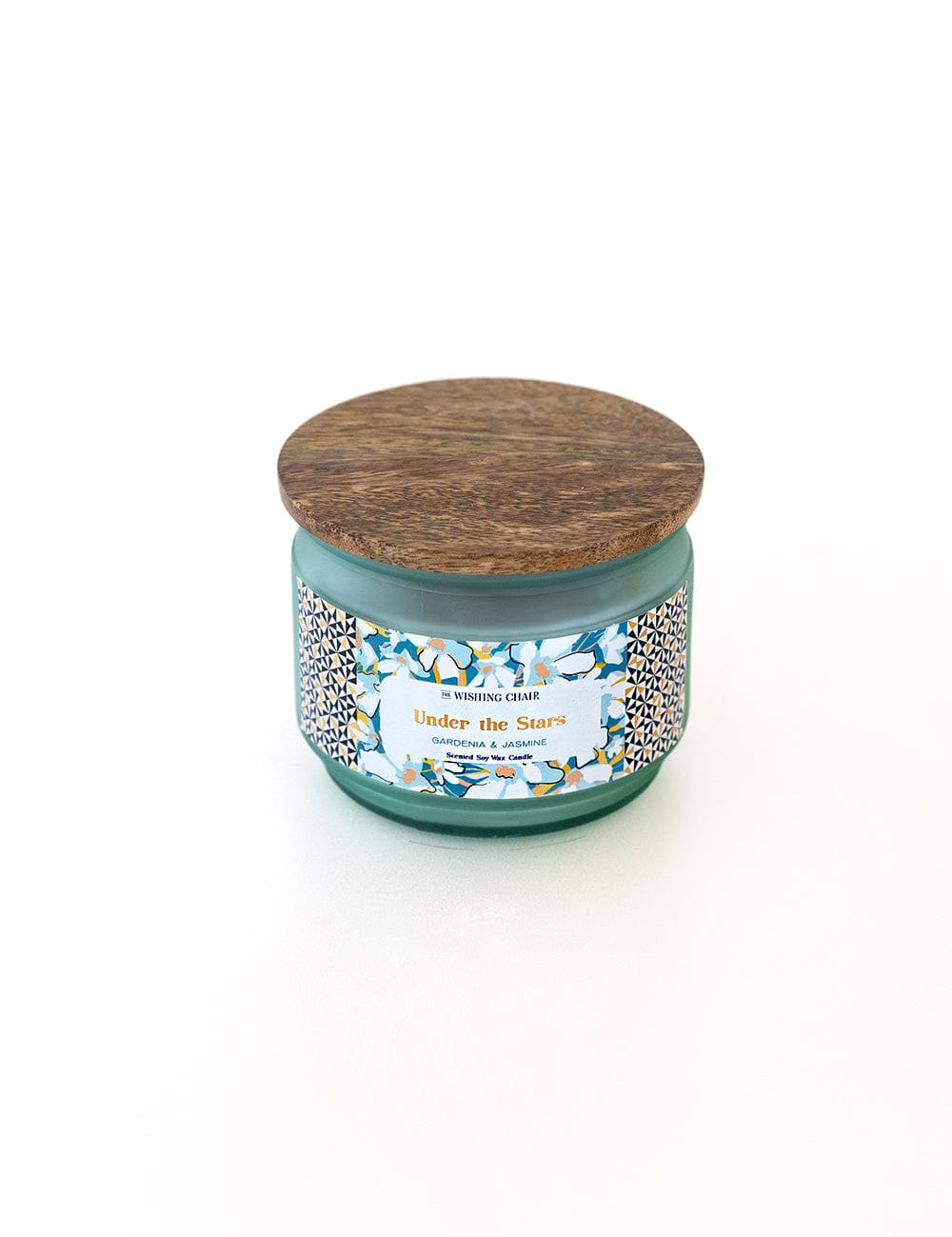  4 Dia x 3.25H Inch / Blue / Jar Candle Under th Stars Soy Wax Jar Candle - Under the Stars Soy Wax Jar Candle - The Wishing Chair 