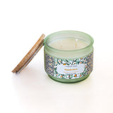  4 Dia x 3.25H Inch / Green / Jar Candle Wanderlust Soy Wax Jar Candle - Wanderlust Soy Wax Jar Candle - The Wishing Chair 