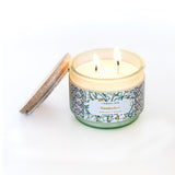  4 Dia x 3.25H Inch / Green / Jar Candle Wanderlust Soy Wax Jar Candle - Wanderlust Soy Wax Jar Candle - The Wishing Chair 