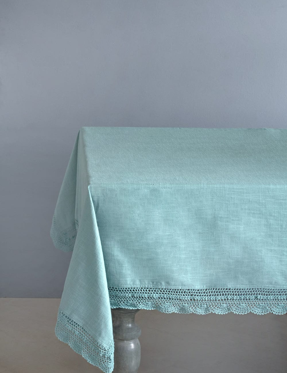 8 SEATER Rosemary Hand Crochet Table Cloth