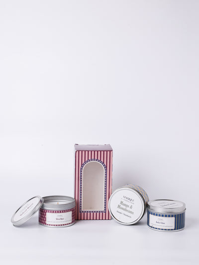 Magique by The Wishing Chair - Starlight Collection Wax Candle Tins Set of 3 Gift Box