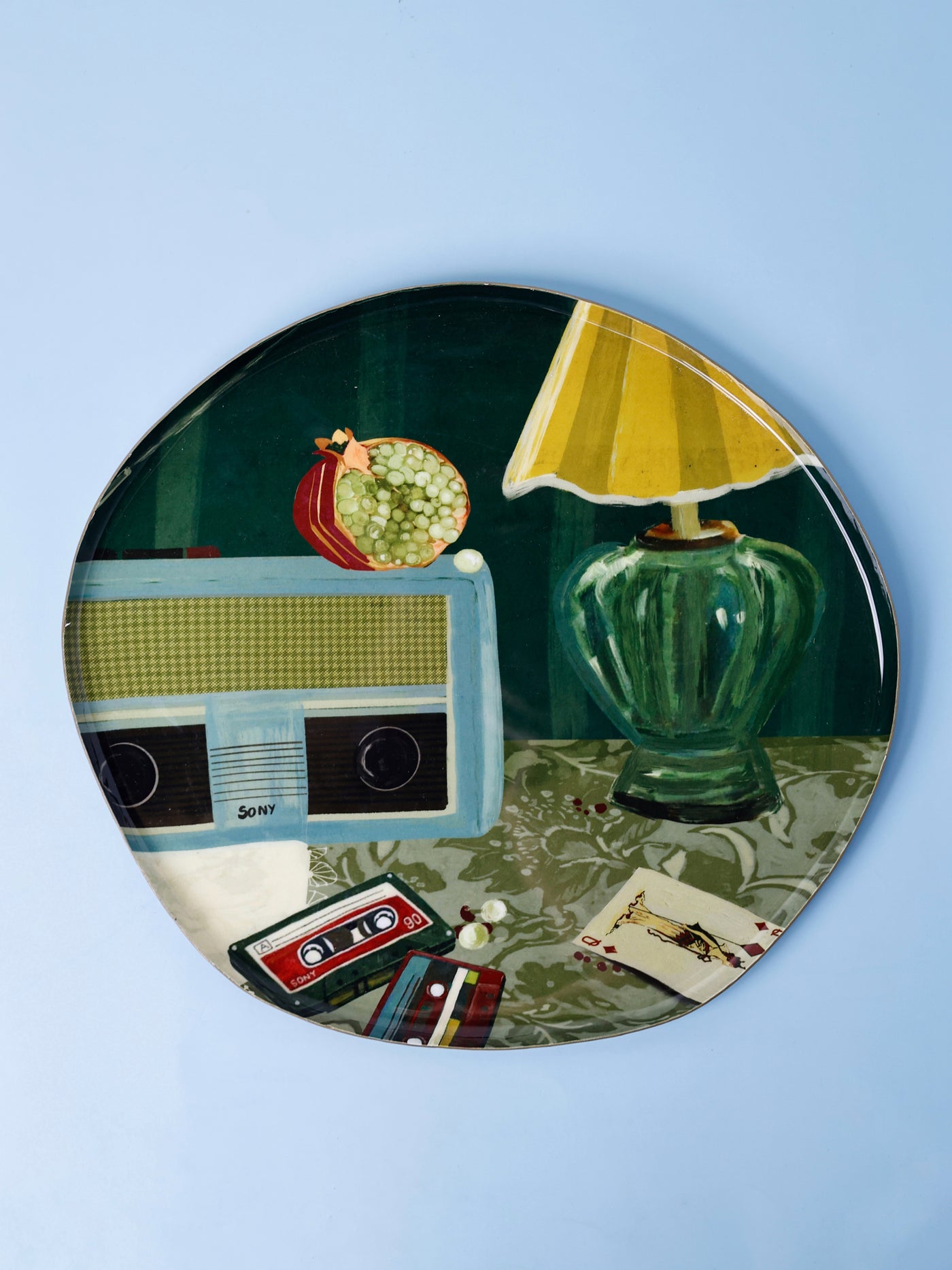 The Odd Trio Metal Wall Plates - Set of 3