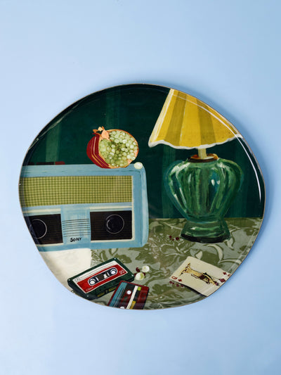The Odd Trio Metal Wall Plates - Set of 3