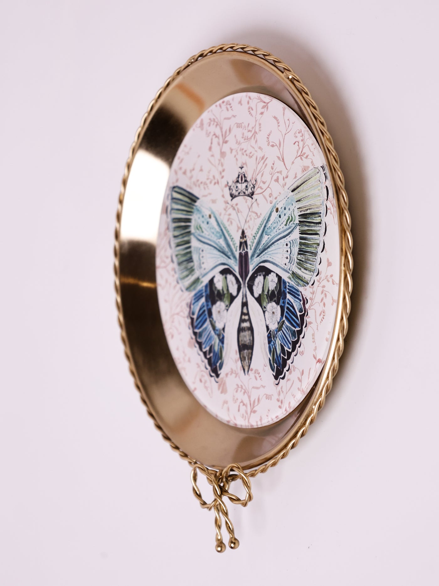 Butterfly Metal Wall Plate