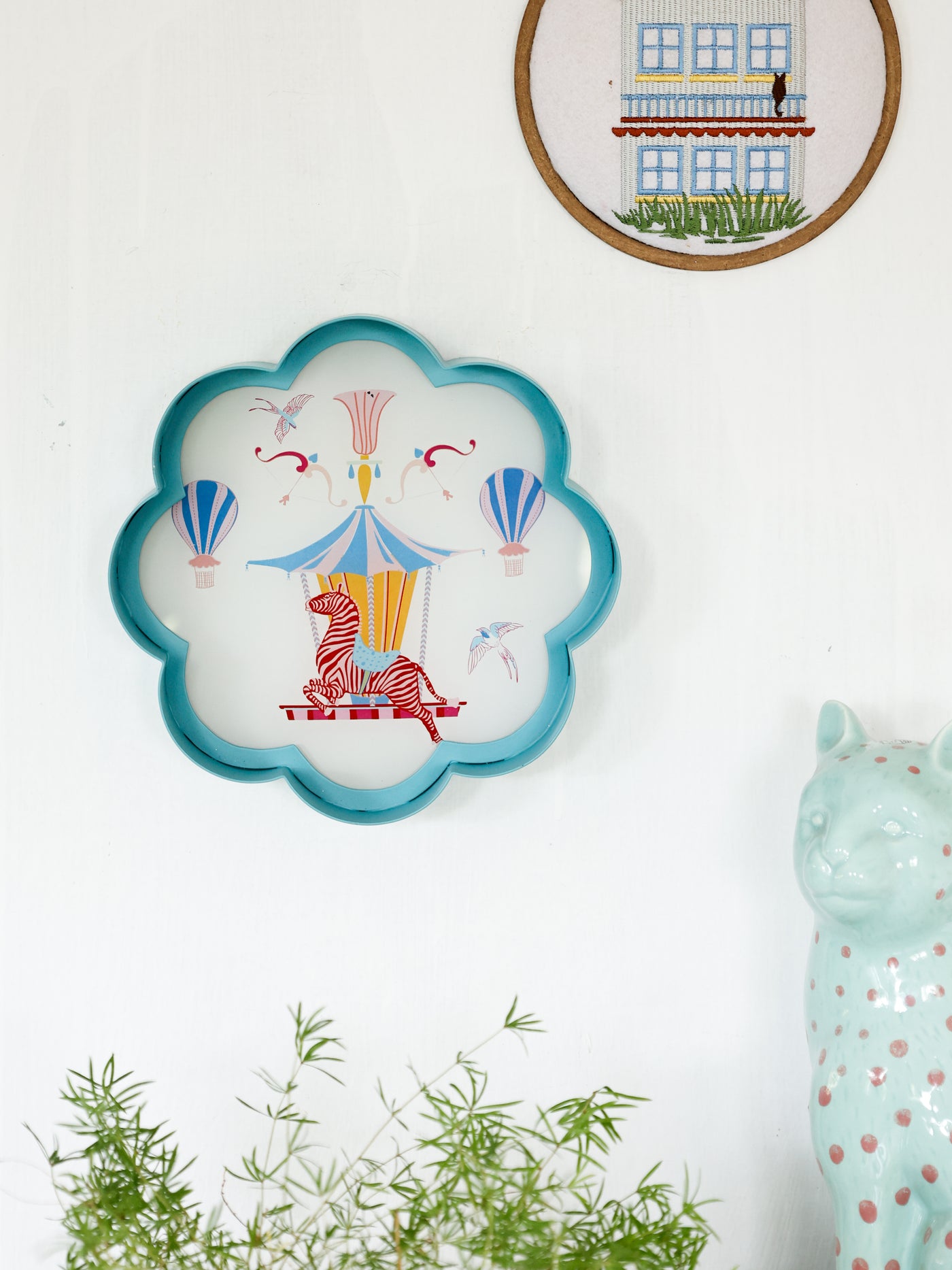 Up In The Air Metal Wall Plate